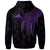 Tokelau Polynesian Zip up Hoodie Polynesian Wings (Purple) - Polynesian Pride