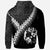 Tonga Hoodie Coat of Arms With Polynesian Tattoo - Polynesian Pride