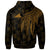 Tokelau Polynesian Custom Hoodie Polynesian Wings (Golden) - Polynesian Pride