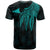 Tokelau Polynesian Custom T Shirt Polynesian Wings (Turquoise) - Polynesian Pride