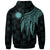 Nauru Custom Hoodie Polynesian Wings Turquoise - Polynesian Pride