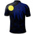 Palau Polynesian Custom Polo Polynesian Wings (Blue) - Polynesian Pride