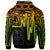 Tahiti Custom Hoodie Tahiti Seal In Heartbeat Patterns Style (Reggea) - Polynesian Pride