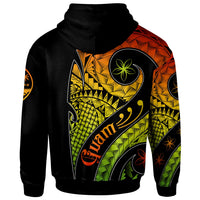 Guam Custom Hoodie Guam Polynesian Decorative Patterns - Polynesian Pride