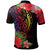 Tuvalu Polo Shirt Tropical Hippie Style - Polynesian Pride