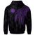 Nauru Custom Hoodie Polynesian Wings Purple - Polynesian Pride