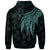 Niue Custom Hoodie Polynesian Wings (Turquoise) - Polynesian Pride