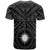 Marshall T Shirt Marshall Seal With Polynesian Tattoo Style ( Black) - Polynesian Pride