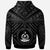 Vanuatu Custom Zip up Hoodie Vanuatu Seal With Polynesian Tattoo Style - Polynesian Pride