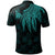 Wallis and Futuna Polo Polynesian Wings Turquoise - Polynesian Pride