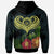 Polynesian Hawaii Zip up Hoodie Heart with - Polynesian Pride