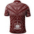 Samoa Polo Shirt Samoan Seal In Polynesian Tattoo Style (Red) - Polynesian Pride