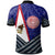 American Samoa Polynesian Polo Shirt American Samoa Flag and Seal - Polynesian Pride