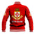 Kolisi Tonga College Atele Baseball Jacket 140 Years Anniversary Tongan Ngatu LT13 - Polynesian Pride