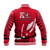 (Custom Personalised) Kahuku Shool Baseball Jacket Enthusiasm Red Raiders LT13 - Polynesian Pride