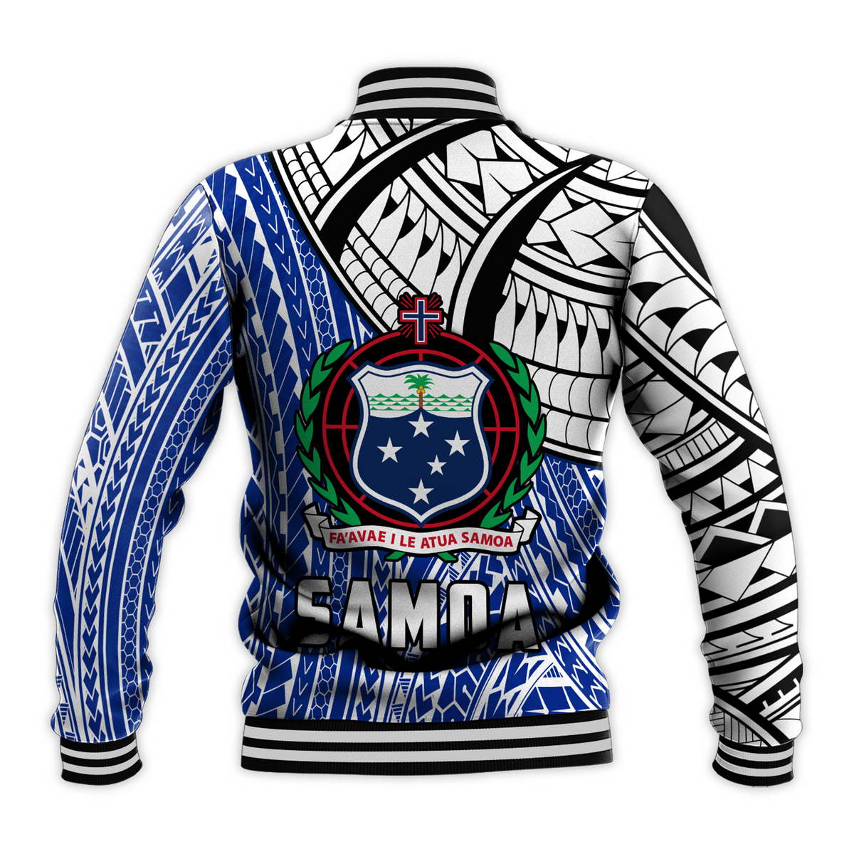 Samoa Baseball Jacket Samoan Pattern Newest LT13 - Polynesian Pride