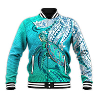 Hawaiian Islands Baseball Jacket Turtle Mix Hawaii Polynesian LT13 - Polynesian Pride