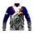 (Custom Personalised) American Samoa Baseball Jacket Bald Eagle Mix Polynesian LT13 - Polynesian Pride