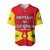 Grenada Baseball Jersey Keep Calm and Love Grenada LT13 Art - Polynesian Pride