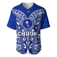 Chuuk Baseball Jersey Micronesia Simple Pattern LT13 - Polynesian Pride