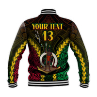 (Custom Text and Number) Vanuatu Indigenous Baseball Jacket Proud To Be Ni - Vanuatu Polynesian Pattern LT13 - Polynesian Pride