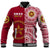 (Custom Text And Number) Tonga Eua High School Baseball Jacket Class Of Year Tongan Ngatu Pattern LT14 - Polynesian Pride