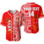 (Custom Text And Number) Kolisi Tonga High School Baseball Jersey Class Of Year Tongan Ngatu Pattern Ver.02 LT14 Red - Polynesian Pride