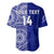 (Custom Text And Number) Queen Salote Tonga College Baseball Jersey Class Of Year Tongan Ngatu Pattern LT14 - Polynesian Pride