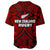 New Zealand Silver Fern Rugby Baseball Jersey All Black Red NZ Maori Pattern LT13 - Polynesian Pride