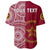 (Custom Personalised) Tonga Eua High School Baseball Jersey Tongan Ngatu Pattern LT14 - Polynesian Pride