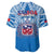 Samoa Rugby Baseball Jersey Toa Samoa Polynesian Pacific Blue Version LT14 - Polynesian Pride