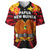 (Custom Personalised) Papua New Guinea Baseball Jersey PNG Bird Of Paradise Polynesian Pattern LT14 - Polynesian Pride