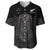 New Zealand Tiki Rugby Baseball Jersey NZ Maori Koru Pattern LT14 Black - Polynesian Pride