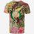 Pohnpei State T Shirt Flowers Tropical With Sea Animals - Polynesian Pride