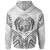 Nauru Zip Hoodie Nauru Seal Tribal Patterns - Polynesian Pride