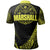 Marshall Polo Shirt Yellow Polynesian Patterns Sport Style - Polynesian Pride