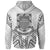 Tuvalu Hoodie Tuvalu Seal Tribal Patterns - Polynesian Pride