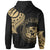 Hawaii Custom Hoodie Hawaii Tatau Gold Patterns - Polynesian Pride