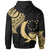 Pohnpei State Zip Hoodie Pohnpei State Tatau Gold Patterns - Polynesian Pride