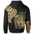 Nauru Zip Hoodie Nauru Tatau Gold Patterns - Polynesian Pride