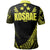 Kosrae State Polo Shirt Yellow Polynesian Patterns Sport Style - Polynesian Pride