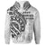 Marshall Islands Zip Hoodie Black Polynesian Patterns Best Marshall Islands Ever - Polynesian Pride