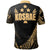 Kosrae State Polo Shirt Gold Polynesian Patterns Sport Style - Polynesian Pride