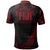 Fiji Polo Shirt Red Polynesian Patterns Sport Style - Polynesian Pride