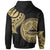 American Samoa Custom Hoodie merican Samoa Tatau Gold Patterns - Polynesian Pride