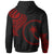 Chuuk State Custom Zip Hoodie Chuuk State Tatau Red Patterns - Polynesian Pride