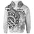 Tonga Zip Hoodie Black Polynesian Patterns Best Tonga Ever - Polynesian Pride