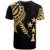 Kosrae State Custom T Shirt Kosrae State Tatau Gold Patterns - Polynesian Pride