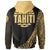 Tahiti Hoodie Gold Polynesian Patterns Sport Style - Polynesian Pride