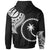 Chuuk State Custom Hoodie Chuuk State Tatau White Patterns - Polynesian Pride